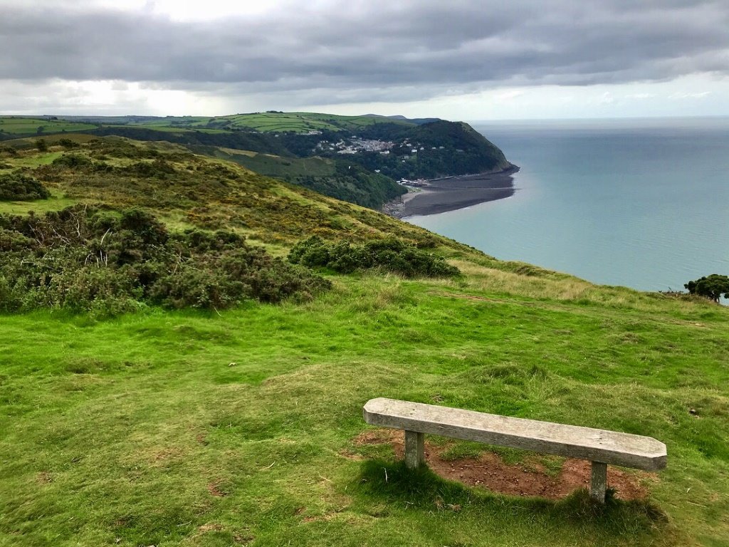 Lynton And Lynmouth View  From Countisbury